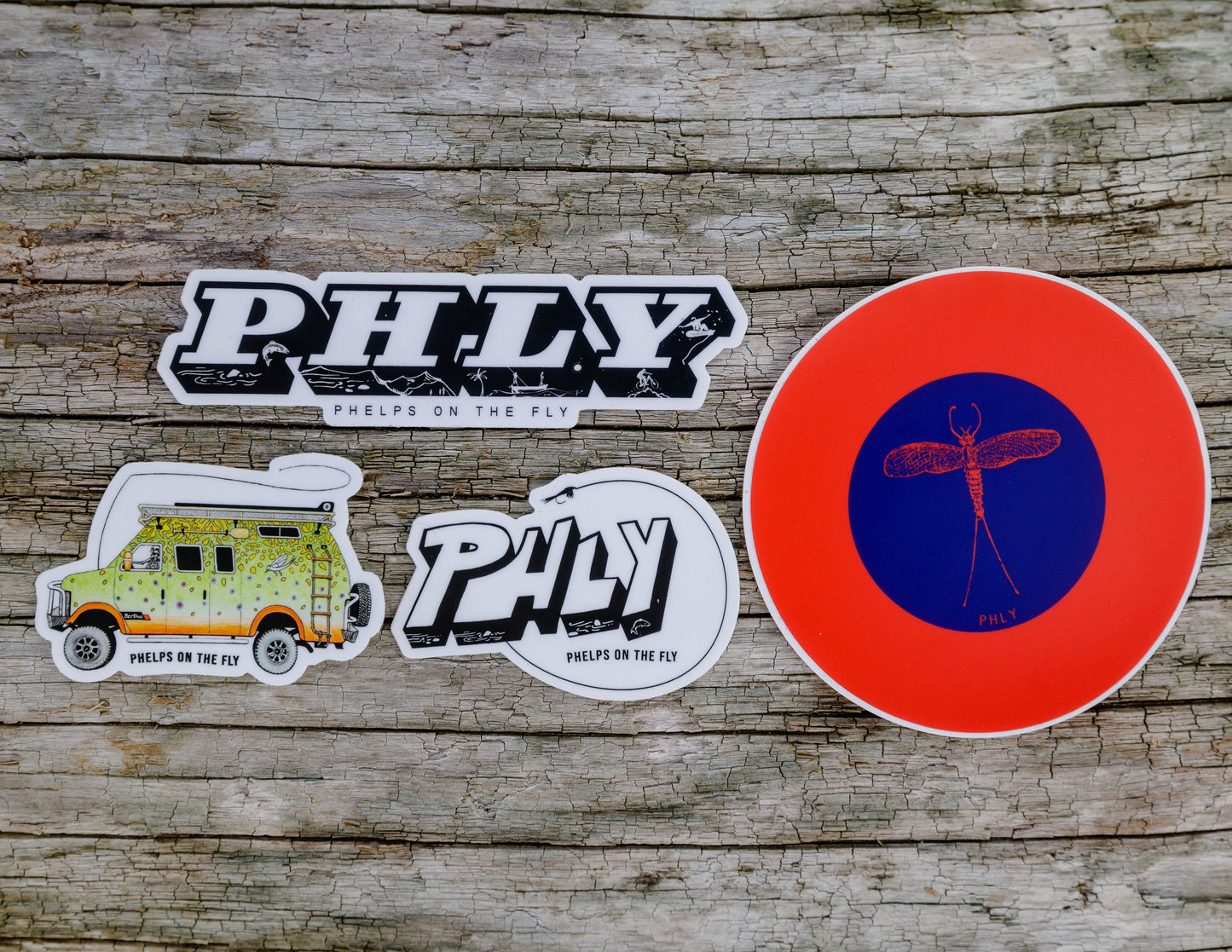 Full Phly Sticker Pack - 6 Stickers