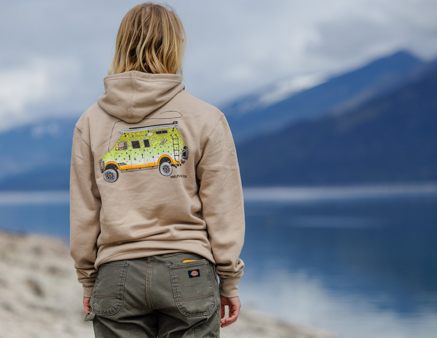 Bertha Brook Trout Hoodie