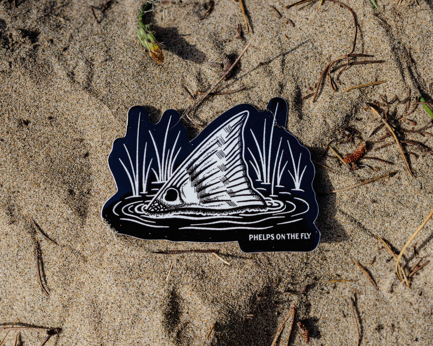 Tailing Redfish Sticker