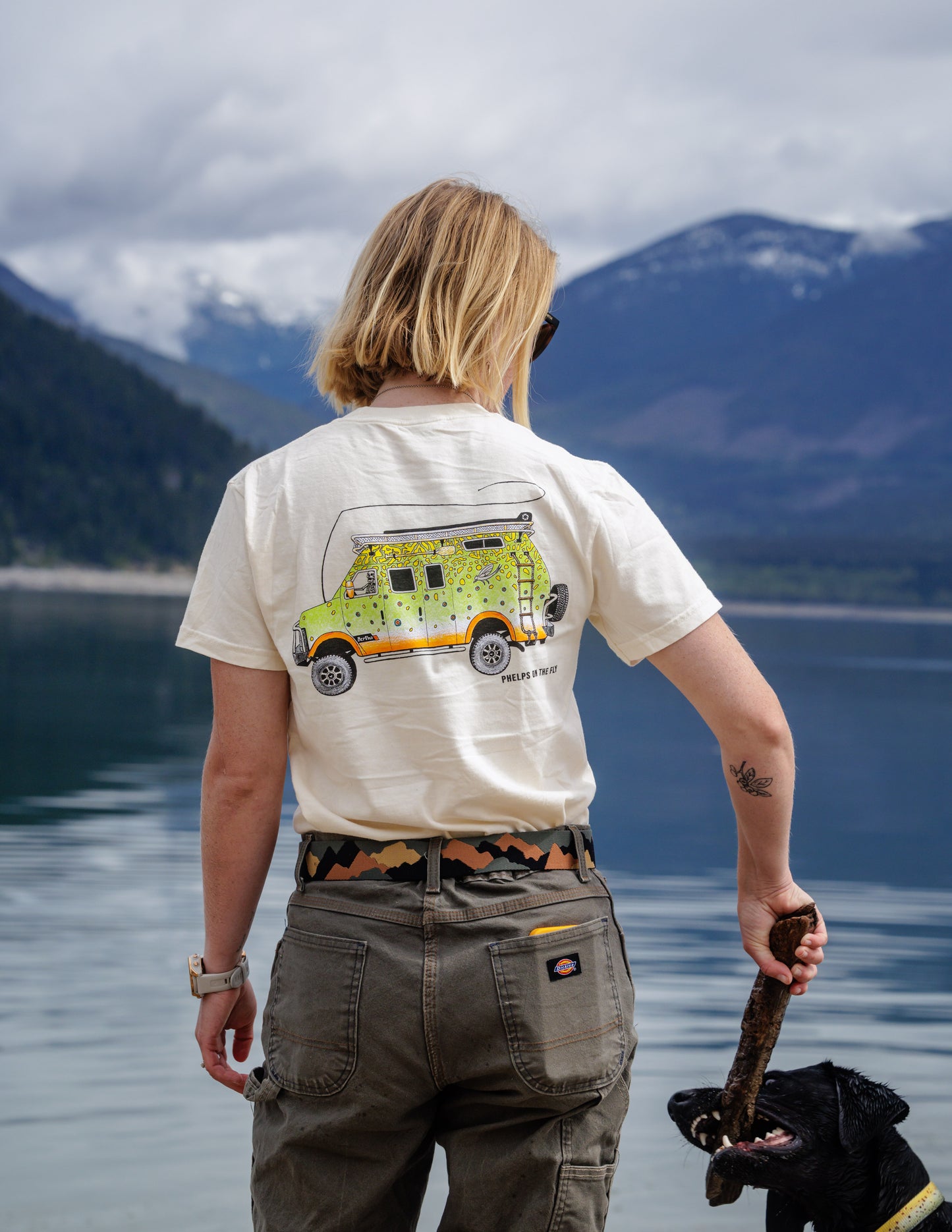 Bertha Brook Trout Tee