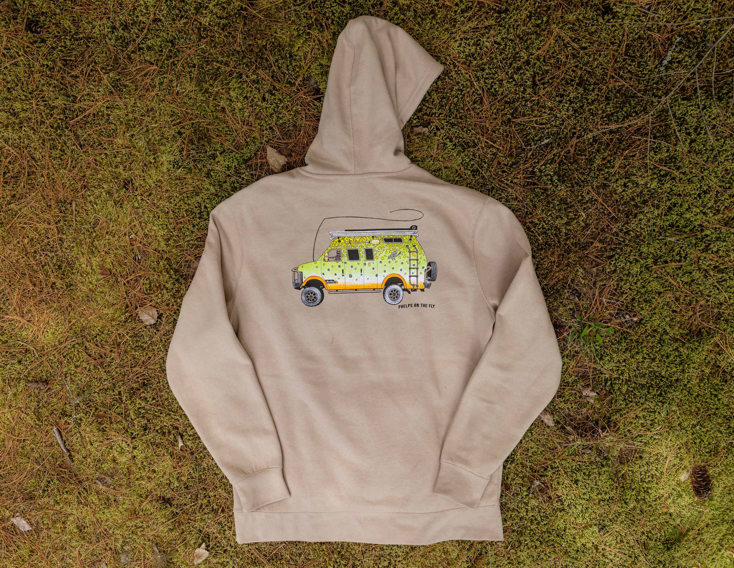 Bertha Brook Trout Hoodie