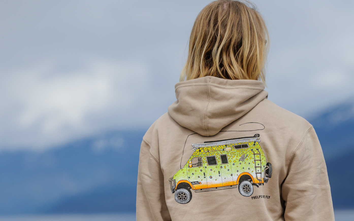 Bertha Brook Trout Hoodie