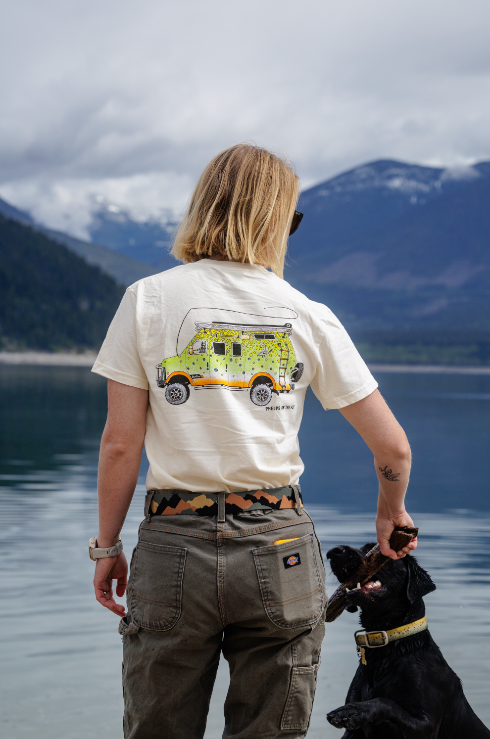 Bertha Brook Trout Tee
