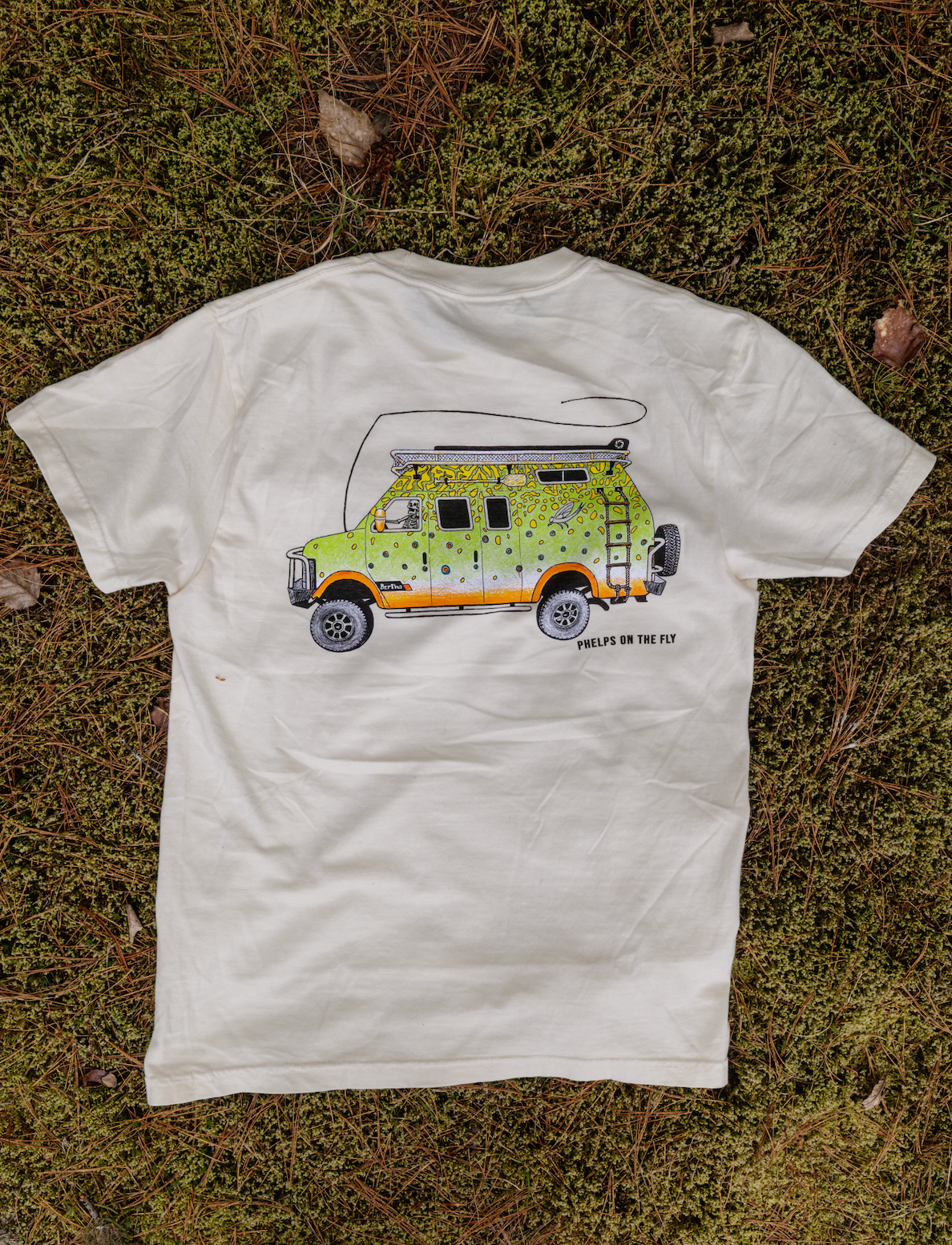 Bertha Brook Trout Tee