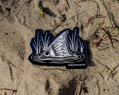 Tailing Redfish Sticker