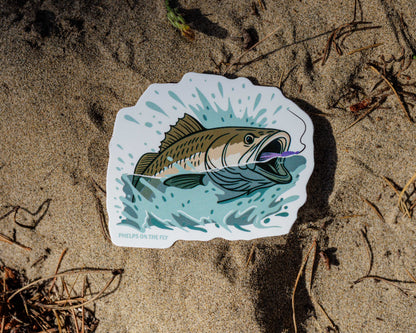 Redfish Gurgler Sticker