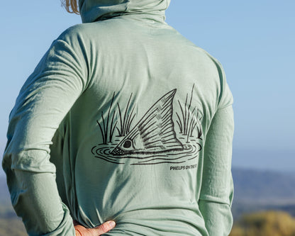 Free Fly Tailing Redfish Sun Hoodie