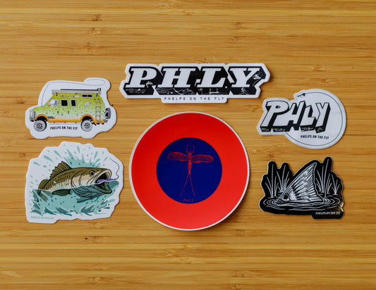 Full Phly Sticker Pack - 6 Stickers
