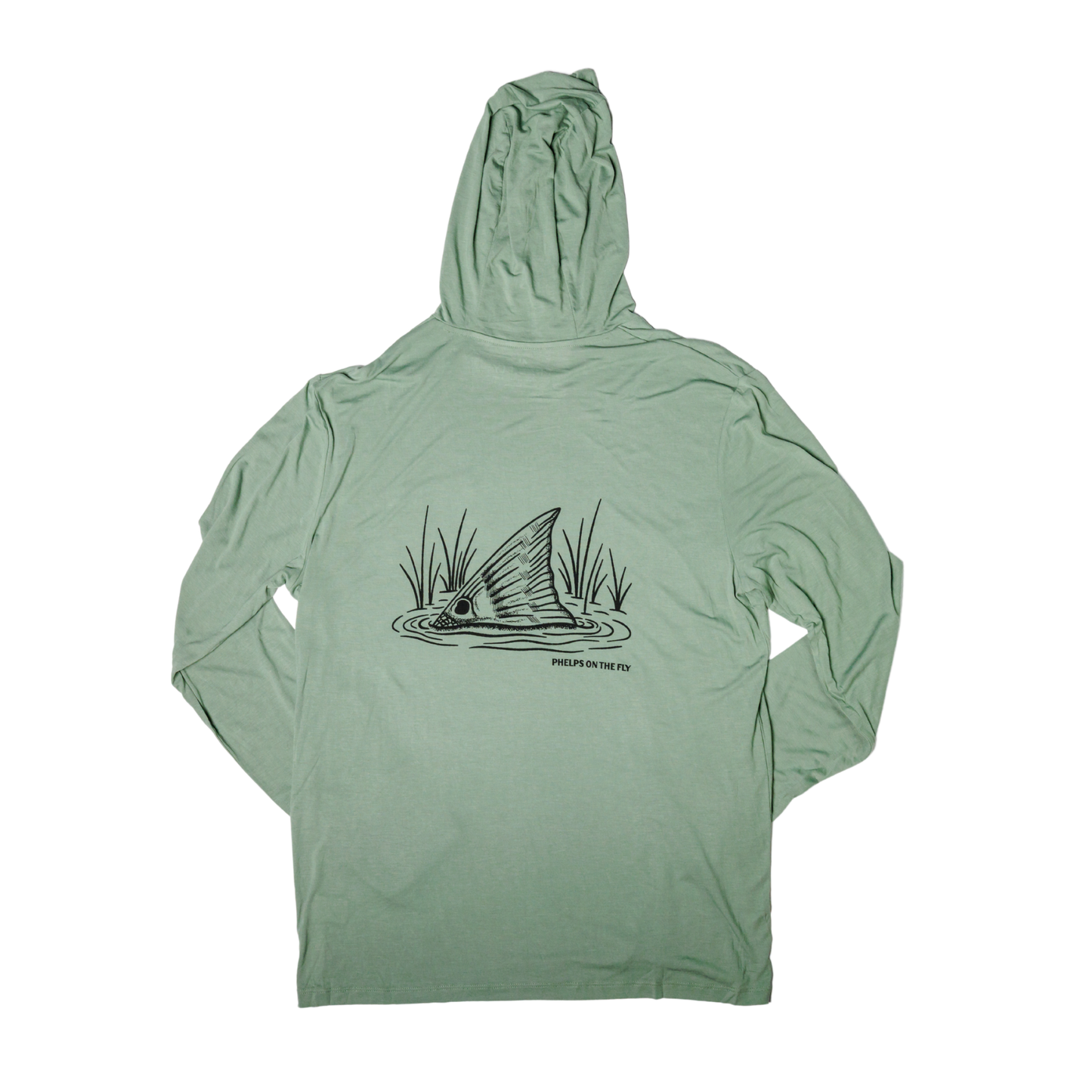 Free Fly Tailing Redfish Sun Hoodie