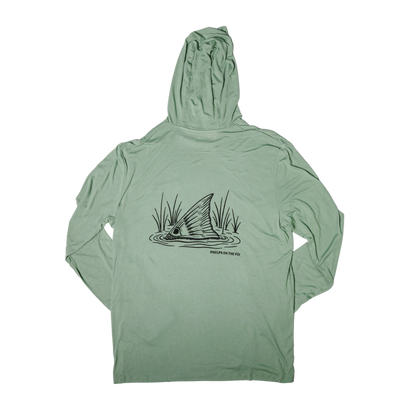 Free Fly Tailing Redfish Sun Hoodie