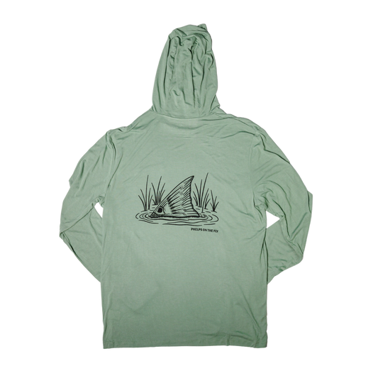 Free Fly Tailing Redfish Sun Hoodie