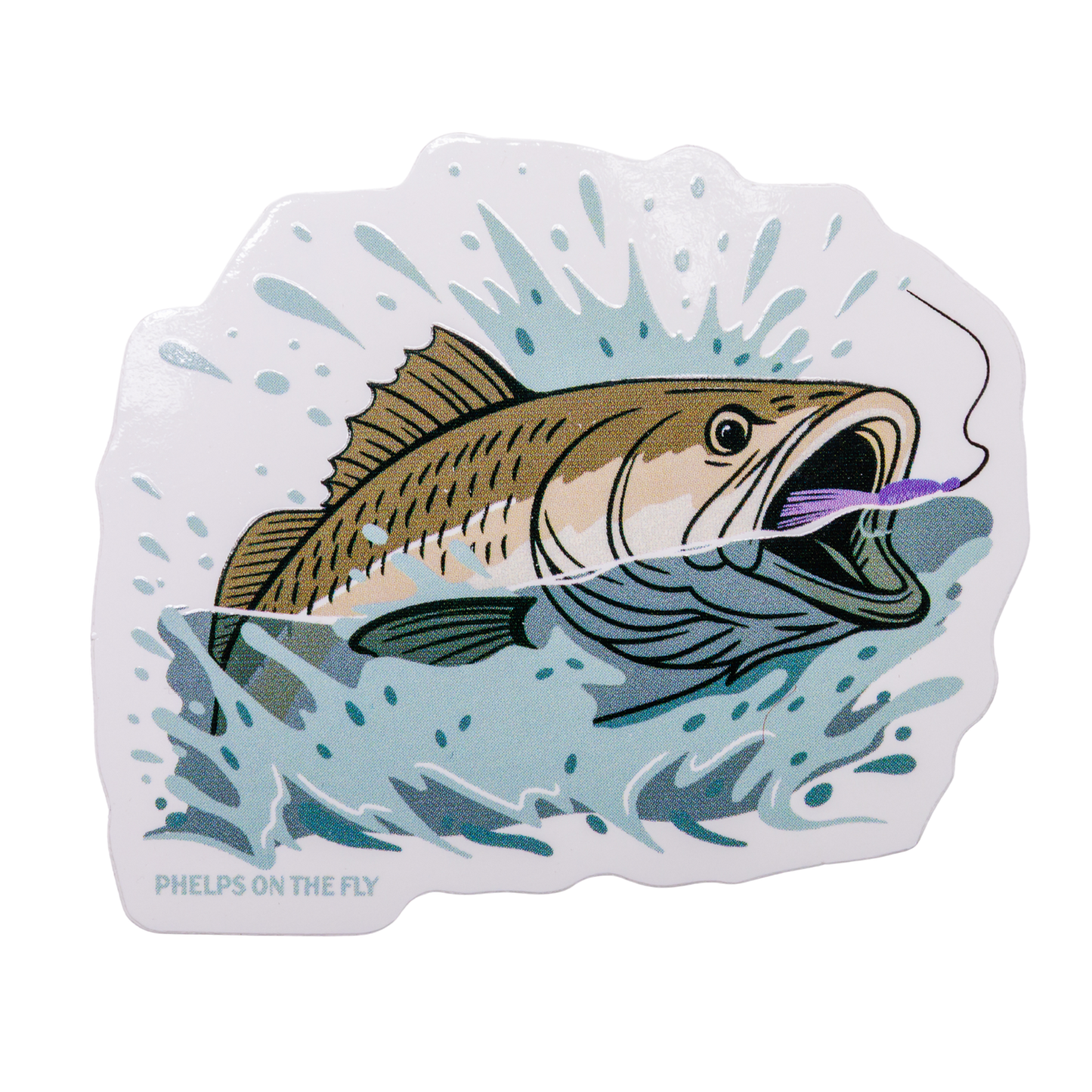 Redfish Gurgler Sticker