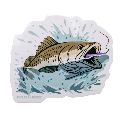 Redfish Gurgler Sticker