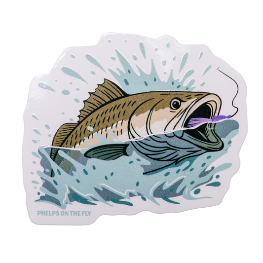 Redfish Gurgler Sticker
