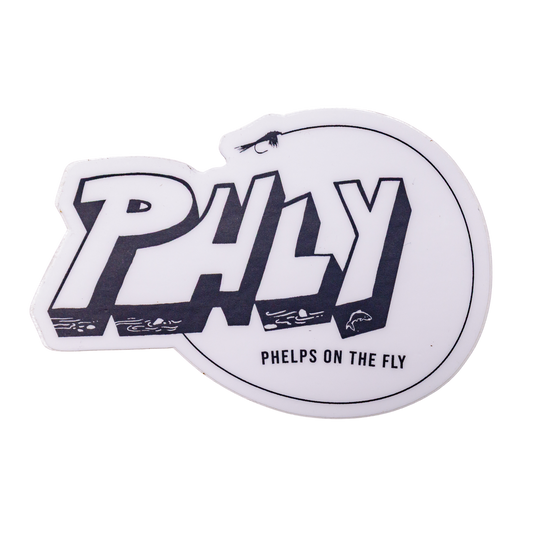Pegatina del río Phly