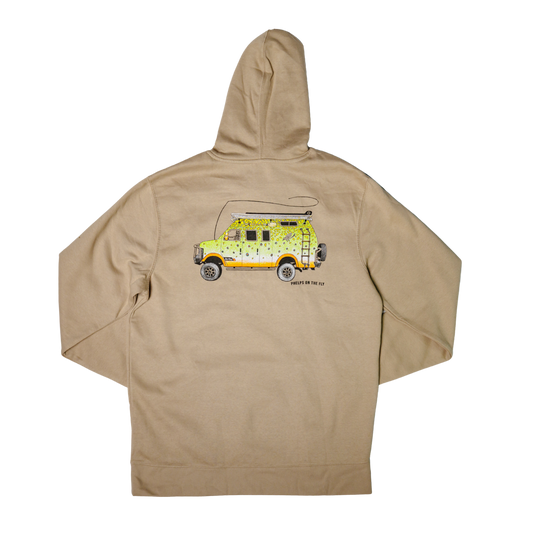 Sudadera con capucha Bertha Brook Trout