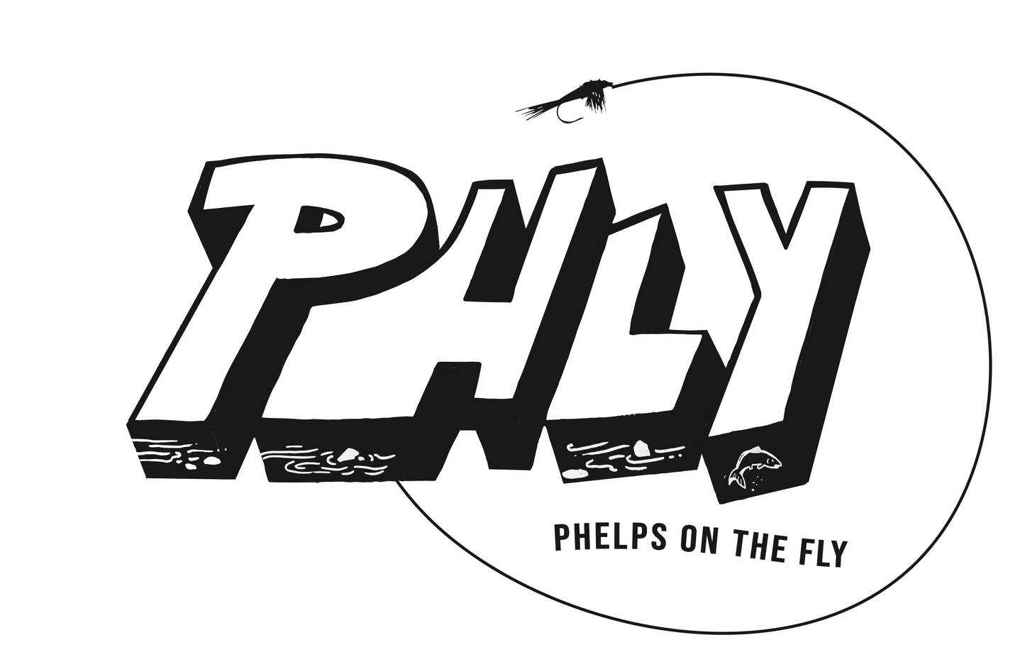 Phly River Sticker