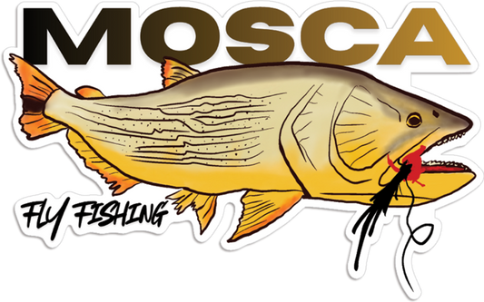 Mosca Fly Fishing Sticker